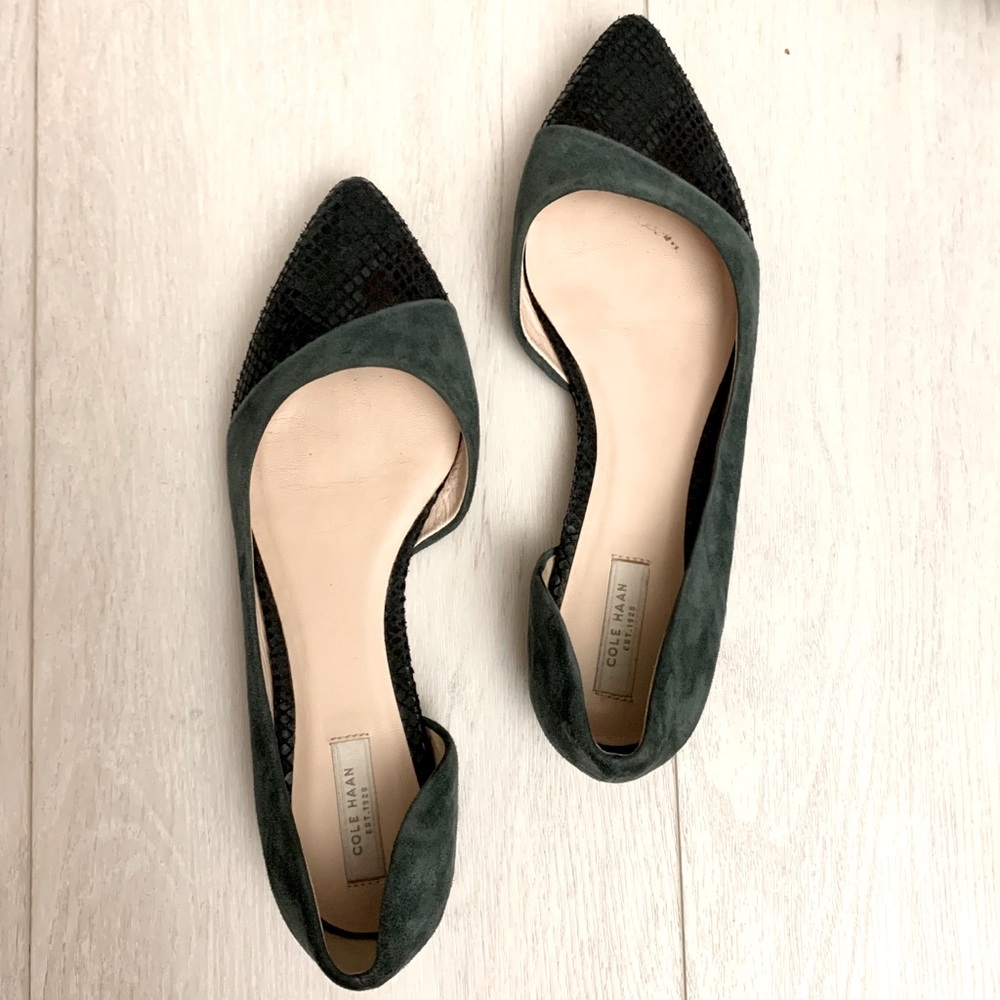 Cole Haan Suede Flats